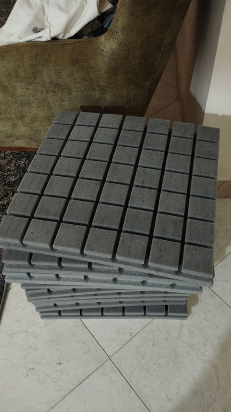 فلکسی فوم آکوستیک رنگ طوسی 50*50