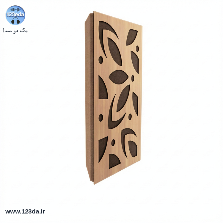 بیس ترپ گلبرگی با روکش چوب کرمی ۳۰×۵۰ - یک دو صدا